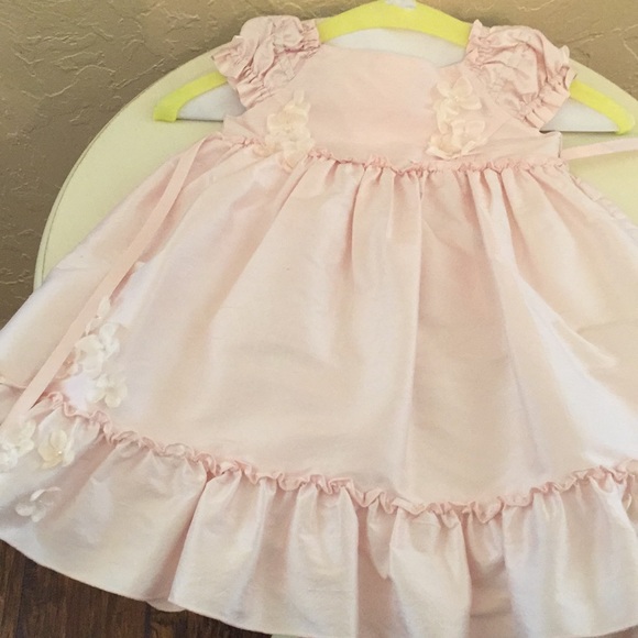 baby blush pink dress